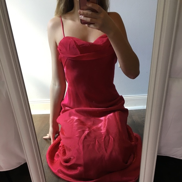 Betsy and Adam Red Formal - Picture 1 of 5